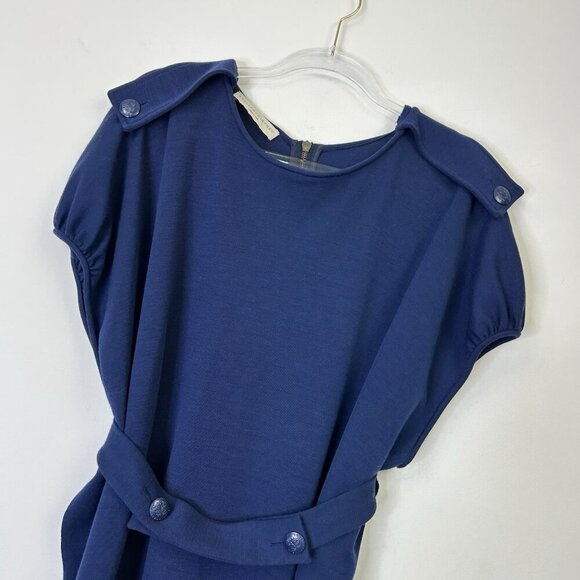 Stella McCartney Wool Sweater Dress Womens Size 40 US Small 4-6 Navy Slouchy - Picture 3 of 14